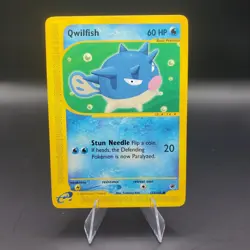 Pokemon Qwilfish 127/165 Expedition Base Set LP - Image 1