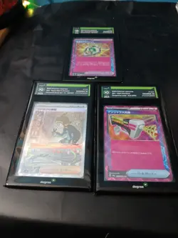 lot of 3 Degree grade 10 pokemon cards - Image 1