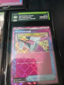 lot of 3 Degree grade 10 pokemon cards - Image 4