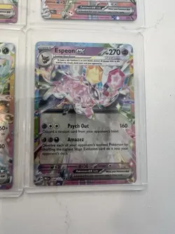 Pokemon Prismatic Evolutions EX Card Lot And Surging Sparks Pikachu EX - Image 5