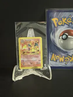Miniature Novelty Pokefan(pokemon)Card Charizard 1st Edition #R - Image 1