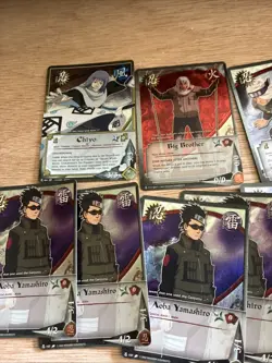 Naruto Ccg Card Lot Chiyo, Anko, Anbu, Asuma - Image 2