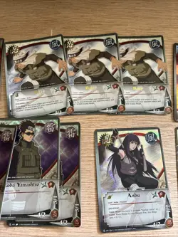 Naruto Ccg Card Lot Chiyo, Anko, Anbu, Asuma - Image 3