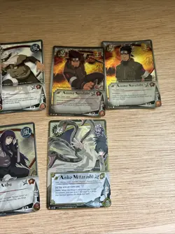 Naruto Ccg Card Lot Chiyo, Anko, Anbu, Asuma - Image 4