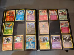 Pokemon card Binder Collection binder full of older cards - Image 2