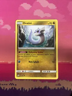 Pokemon Card Dratini Team Up Common 117/181 Near Mint - Image 1