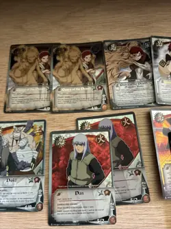 Naruto Ccg Card Lot Gaara, Choji Jiraiya - Image 2