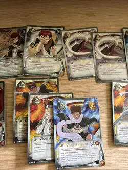 Naruto Ccg Card Lot Gaara, Choji Jiraiya - Image 3