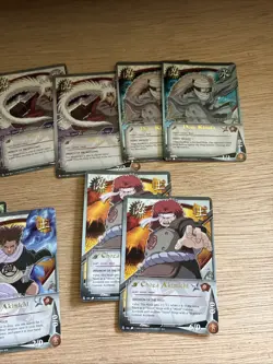 Naruto Ccg Card Lot Gaara, Choji Jiraiya - Image 4