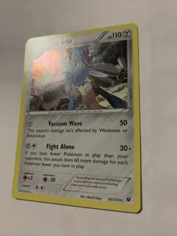 Lucario 63/124 HOLO Rare Pokemon XY Fates Collide Set TCG Card NM - Image 2
