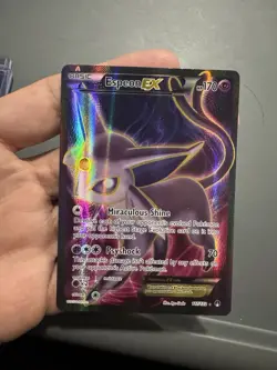 Espeon EX (Full Art) 117/122 Breakpoint Holo, Pokemon TCG Cards, - Image 1