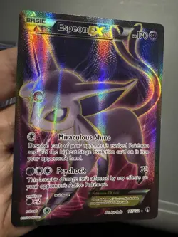 Espeon EX (Full Art) 117/122 Breakpoint Holo, Pokemon TCG Cards, - Image 2