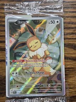 Pokemon Prismatic Evolutions Promo Card # 173 Sealed Holo EEVEE - Image 1