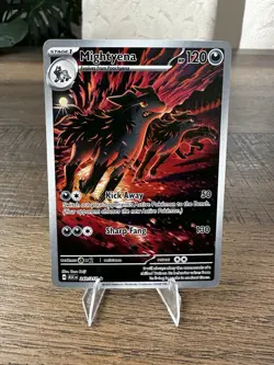 Pokemon TCG Mightyena 243/217 Illustration Rare Ascended Heroes Holo Near Mint - Image 1