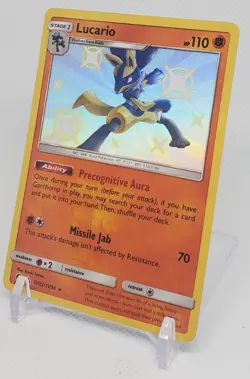 pokemon four card shiny lot lucario magnemite ducklett swablu shiny vault - Image 2