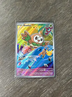 Pokemon First Partner Illustration Collection Series 1 Alolan Starters Promos NM - Image 3