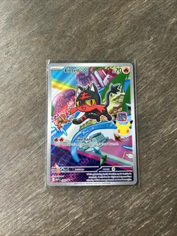 Pokemon First Partner Illustration Collection Series 1 Alolan Starters Promos NM - Image 5