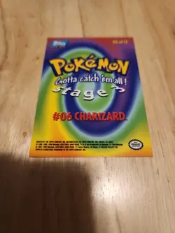 1999 Topps Pokemon Charizard E6 of 12 - Image 2