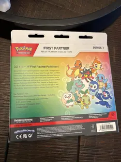Pokemon First Partner Illustration Collection Series 1 – New Sealed Box - Image 2