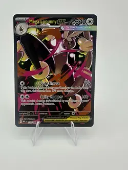 Mega Lopunny ex 128/094 Special Illustration Rare Pokemon Phantasmal Flames - Image 1