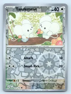 Tandemaus 167/193 Common Paldea Evolved Pokemon Reverse Holo Near Mint - Image 1