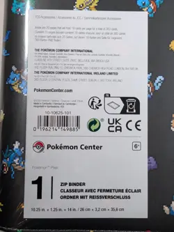 Pokemon Pixel Zip Binder | PokemonCenter Original | New Sealed | BuyAny2ShipFree - Image 4