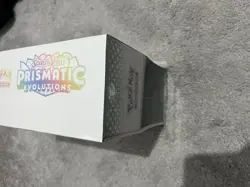 Pokemon TCG Prismatic Evolutions Pokemon Center Elite Trainer Box (ETB) dents - Image 2