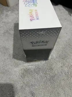 Pokemon TCG Prismatic Evolutions Pokemon Center Elite Trainer Box (ETB) dents - Image 3