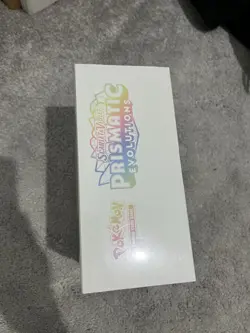Pokemon TCG Prismatic Evolutions Pokemon Center Elite Trainer Box (ETB) dents - Image 5