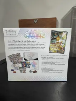 Pokemon TCG: Prismatic Evolutions Elite Trainer Box ETB Small Tear - Image 3