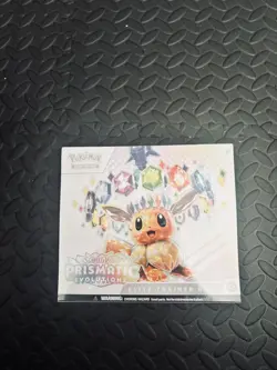 Pokemon TCG Prismatic Evolutions ETB Elite Trainer Box + mini tin - Image 1