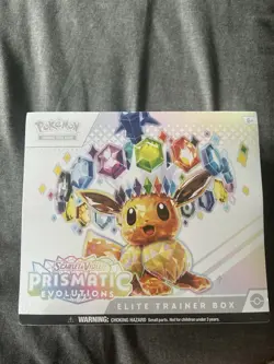 Pokemon TCG Prismatic Evolutions Elite Trainer Box Sealed - Image 1