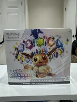 Pokemon TCG Prismatic Evolutions Elite Trainer Box ETB ENGLISH - Image 1