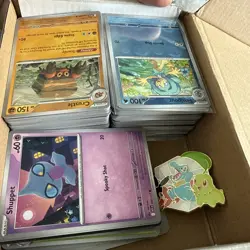 Pokemon Card Lot Bulk Luxray Klinklang Energy Mixed Holo +pin - Image 2