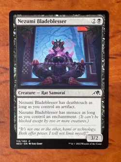 Nezumi Bladeblesser MTG Magic the Gathering Card NM Near Mint NEO - Image 1