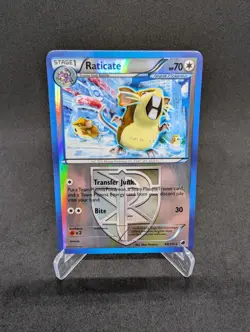 Raticate Plasma Freeze 88/116 Rare Reverse Holo Pokemon Card LP+ - Image 1