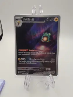 Pokemon TCG Bellibolt Obsidian Flames Holo Card 201/197 Illustration Rare - Image 1