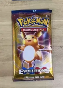 Pokemon TCG Evolutions Booster Pack Lot 4 Packs 10 Cards Each - Image 2