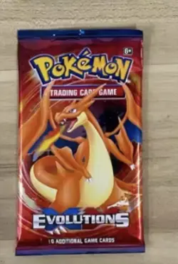 Pokemon TCG Evolutions Booster Pack Lot 4 Packs 10 Cards Each - Image 3