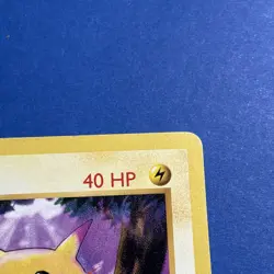 1999 Pokemon Base Set Shadowless Pikachu 58/102 LP Card - Image 3