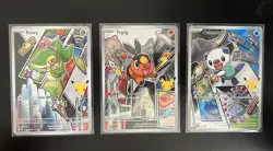 Series 2 First Partner Illustration Collection, Unova Set of 3 Cards - Image 1