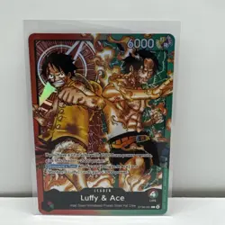 One Piece Card Game Luffy & Ace Leader ST30-001 - English - Image 1