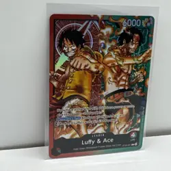 One Piece Card Game Luffy & Ace Leader ST30-001 - English - Image 5