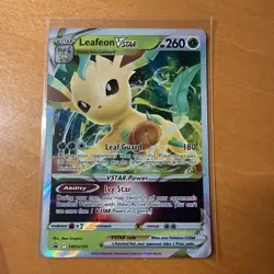 Leafeon VSTAR SWSH195 PROMO | Sword & Shield Promo Cards | Near Mint Condition - Image 1