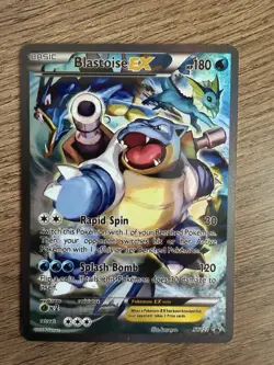 Blastoise EX Black Star Promo #XY122 Holo Handmade Collectible Art Card - Image 1