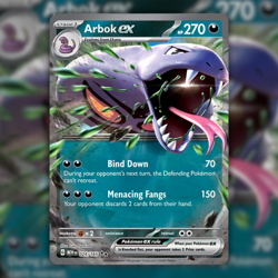 Arbok EX 024/165 Double Rare (Scarlet & Violet 151) Near Mint Holo Pokemon Card - Image 1
