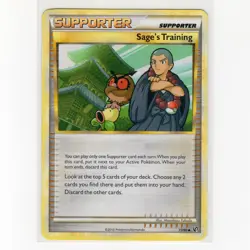 Pokemon TCG Sage's Training 77/90 HGSS Undaunted Regular Card EN-LP 2010 - Image 1