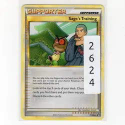 Pokemon TCG Sage's Training 77/90 HGSS Undaunted Regular Card EN-LP 2010 - Image 3