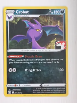 Crobat 091/163 Prize Pack Series Cards Regular - Image 1