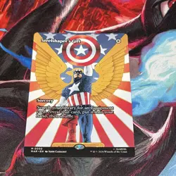 Magic: The Gathering Steelshaper's Gift Mythic Regular Full Art Eng MAR-EN M0050 - Image 1